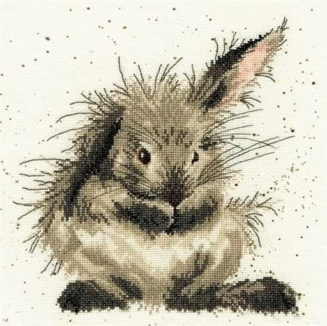 Bothy Threads Kreuzstich-Set Badezeit, 26x26cm, XHD16, Zählmuster
