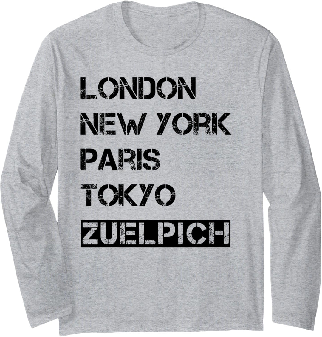 Meine Stadt! Geburtsort & Heimatliebe Zülpich Langarmshirt