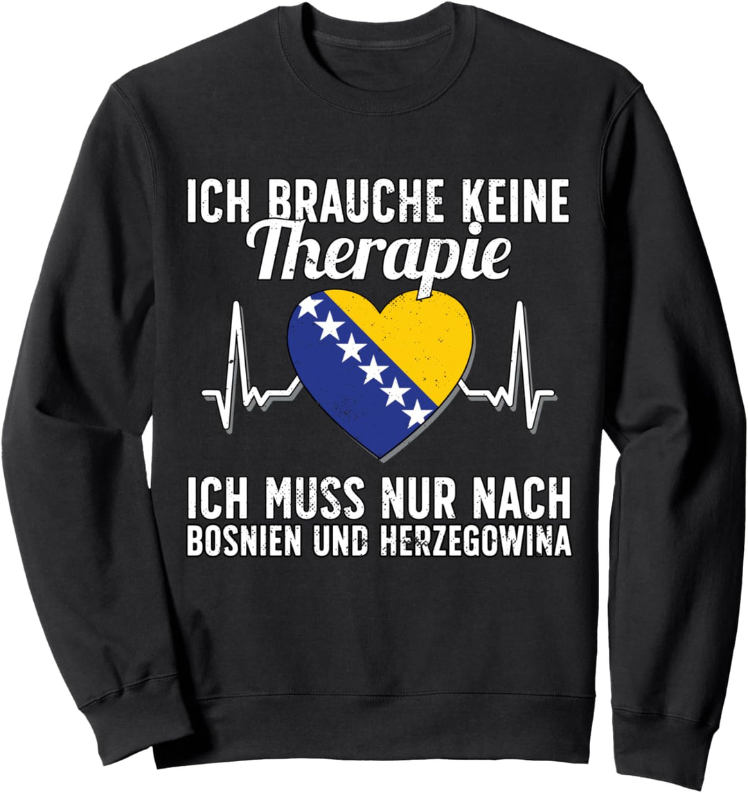 Bosnische Flagge I Bosnien und Herzegowina Sweatshirt