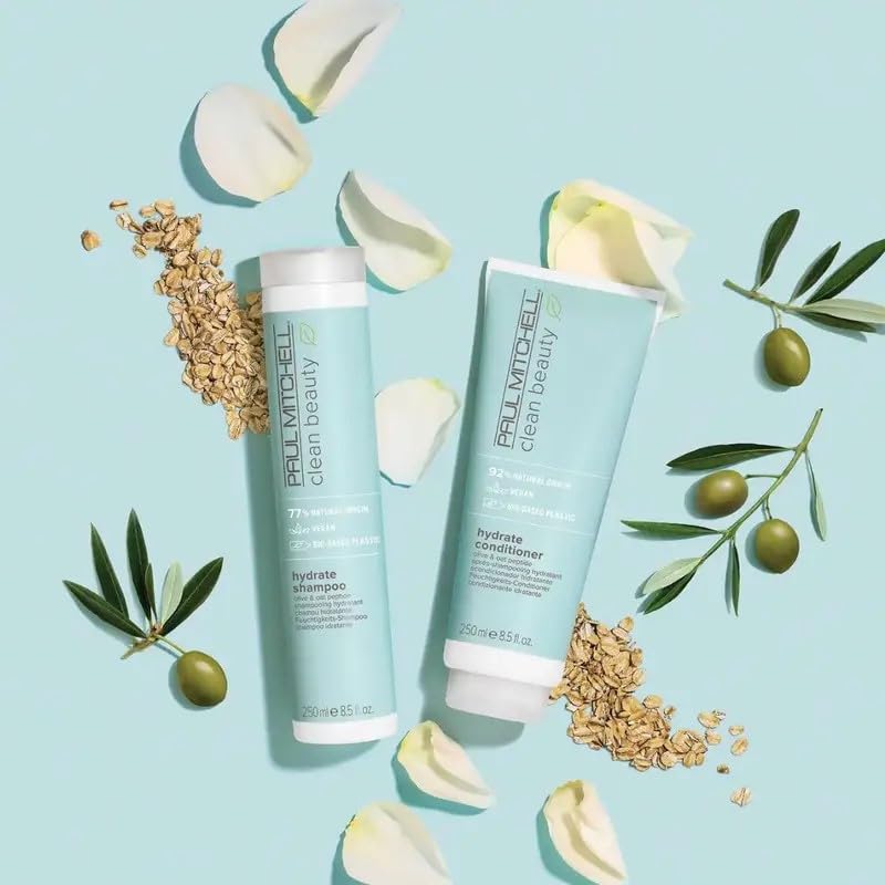 Paul Mitchell Clean Beauty Hydrate Conditioner – Haar-Spülung mit Oliven-Öl, reichhaltige Pflege und