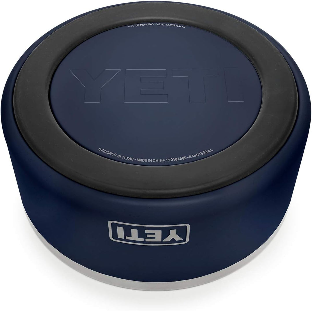 YETI Boomer 8 Dog Bowl Navy Navy ONE SIZE