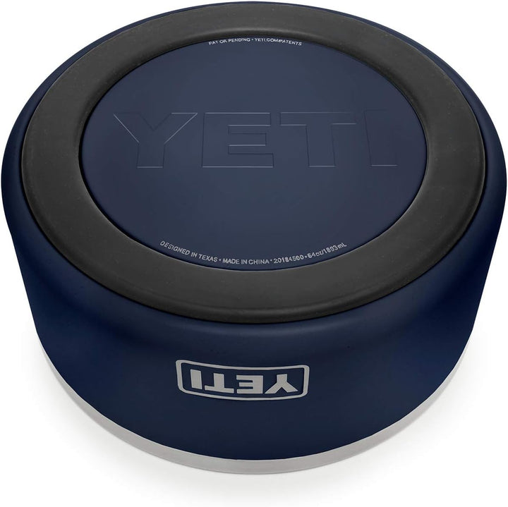 YETI Boomer 8 Dog Bowl Navy Navy ONE SIZE