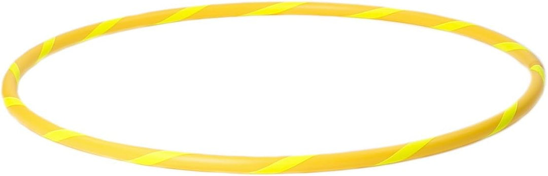 HOOPOMANIA Bunter Kinder Hula Hoop [Ø60cm - Ø80cm] Hula Hoop für Kinder in vielen Farben Ø70cm Gelb-