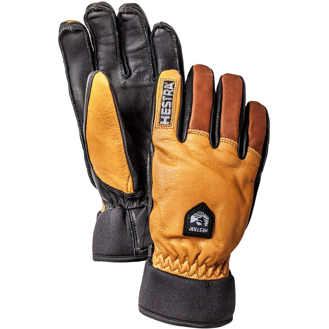 HESTRA Army Leather Wool Terry Handschuhe, braun-braun, S