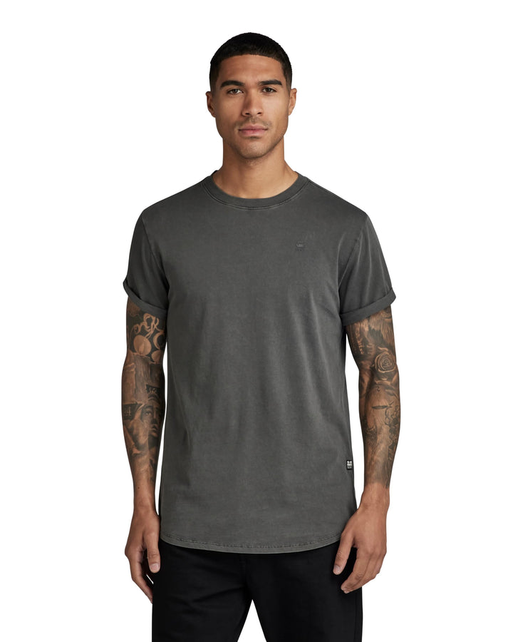 G-Star Raw Herren Lash T-Shirt O. T-Shirts (1er Pack) XS Grau (Shadow Gd D16396-2653-g179), XS Grau