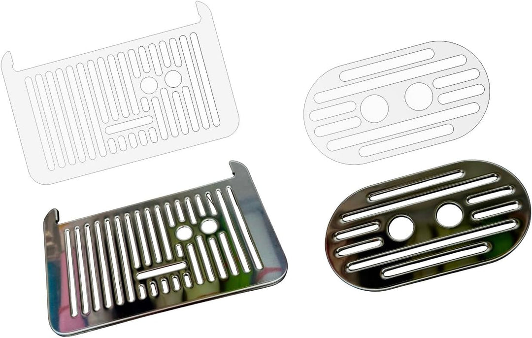 3 x Schutzfolie passend für DeLonghi Siebträgermaschine La Specialista Arte/Arte Evo EC9155.GR – EC9