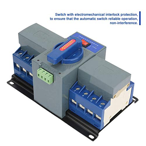 Mini 63A 4P Dual Power Automatic Transferschalter Stellen Sie die Funktion des schnellen Schliessens