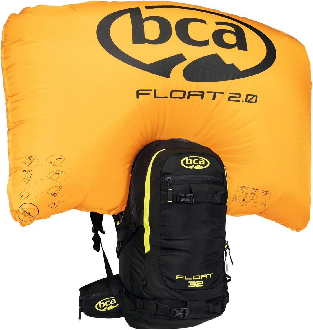 bca Lawinenrucksack Float 32L Backpack Black - Radioaktive Lime, Black - Radioaktive Lime