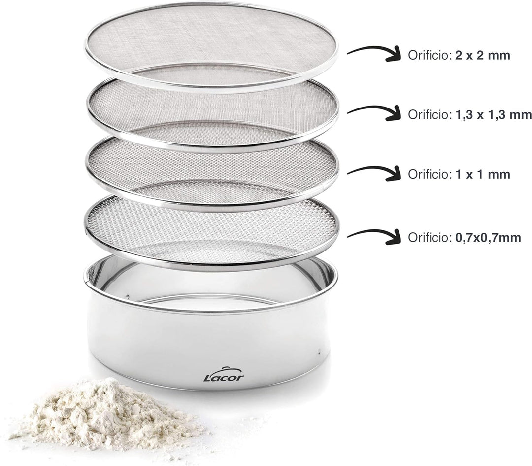 Lacor 4 AUSTAUSCHBARE MASCHE-SIEB. 23 cm, 4