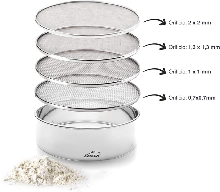 Lacor 4 AUSTAUSCHBARE MASCHE-SIEB. 23 cm, 4