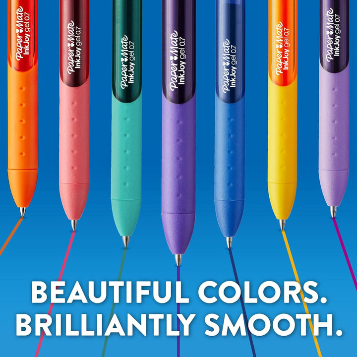 Sanford InkJoy Gel Pens .7mm 14/Pkg-Assorted 14-Count Mittlere Spitze Verschiedene Farben, 14-Count