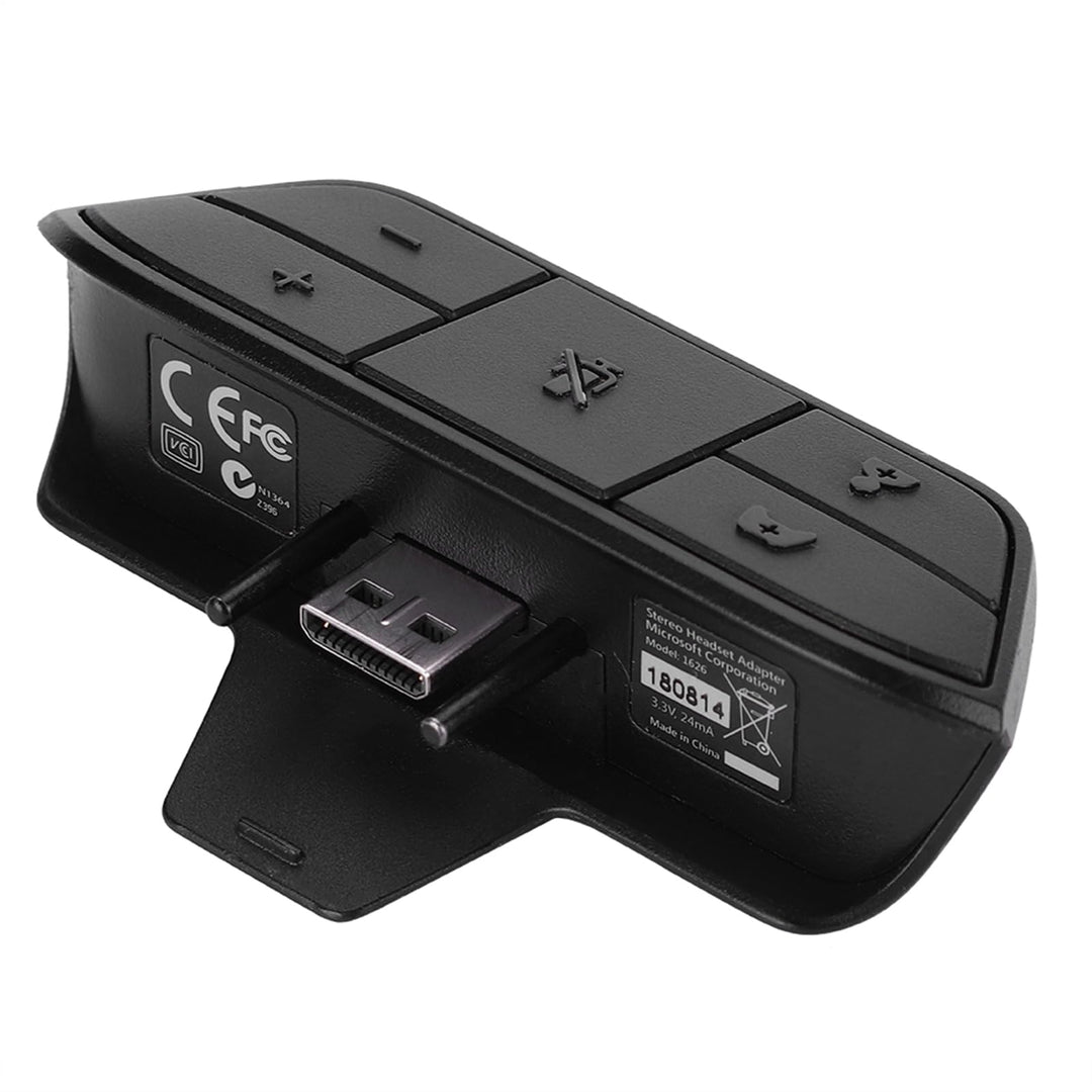 Xbox One Stereo Headset Adapter, Stereo Kopfhörer Adapter Konverter Game Chat Audio Adapter für Micr