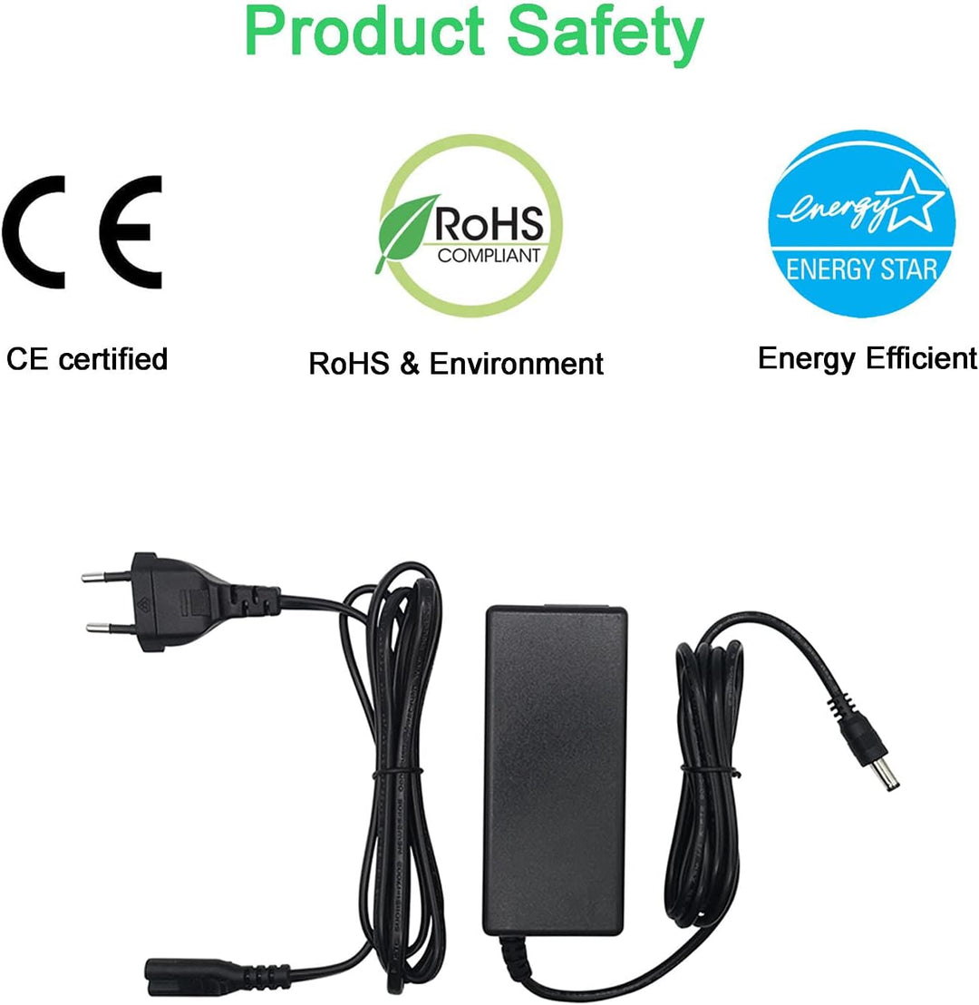 MyVolts 16V EU-Netzteil kompatibel mit Canon imageFORMULA DR-C225, DR-C225W Scanner