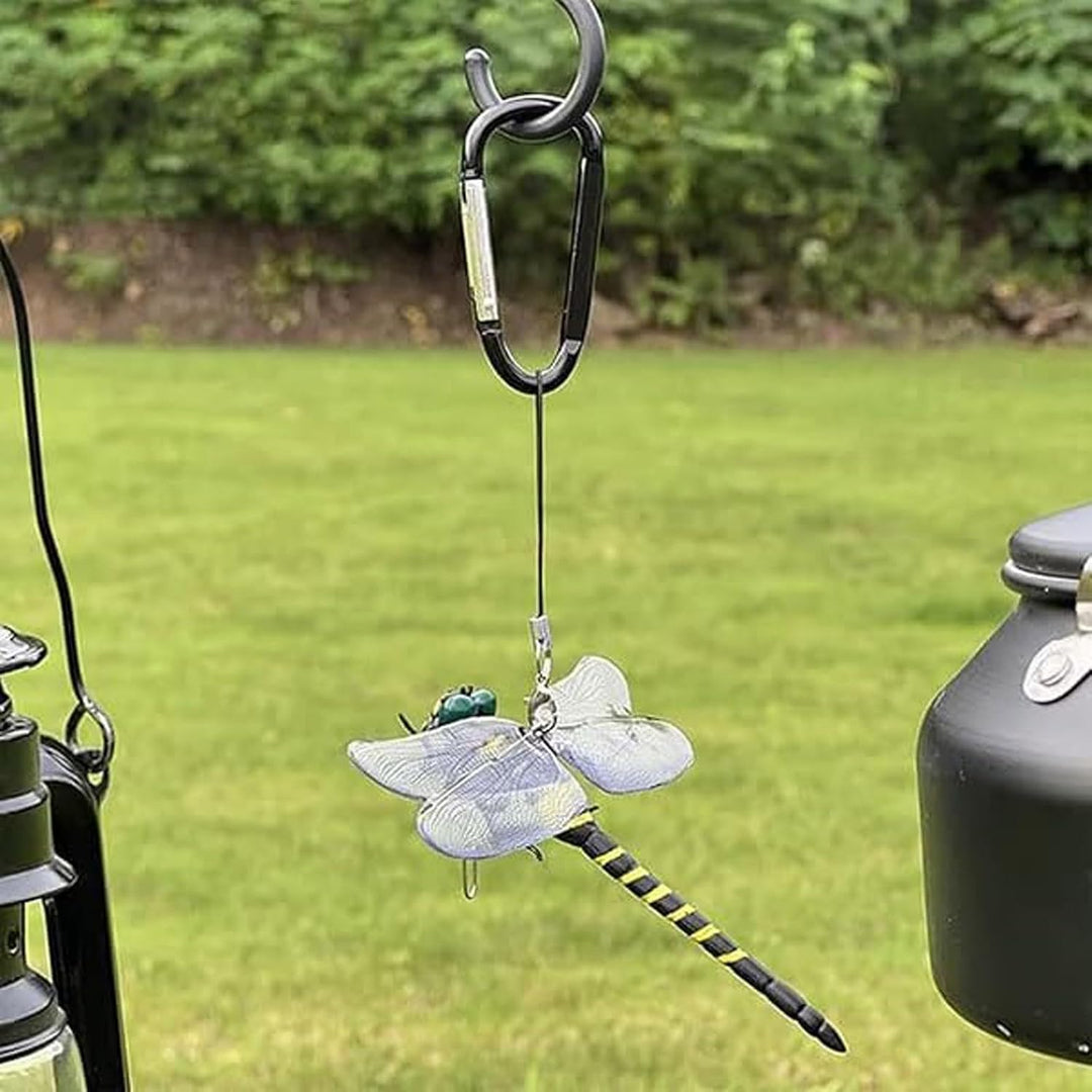 Generisch 3D Künstliche Libellen-Hut-Clip Drachenfliegen-Clips für Käfer, realistische künstliche Li