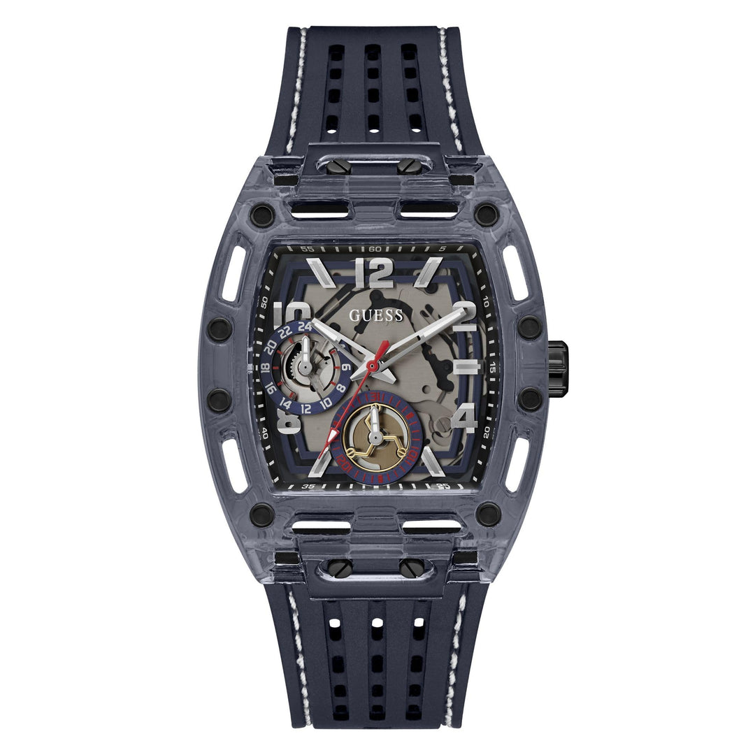 GUESS Multifunktions-Armbanduhr, Marineblau, Blau