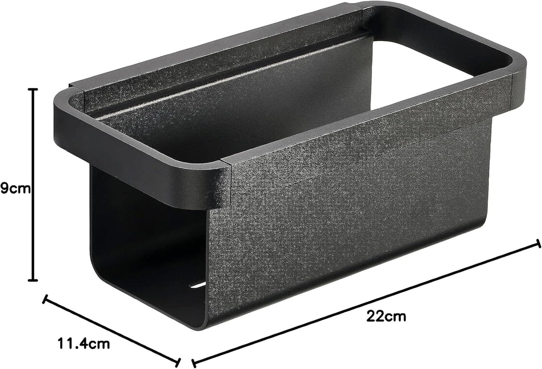 Zone Denmark Rim Duschregal, 22 x 11,4 x 9 cm, Schwarz Schwarz 22 x 11,4 x 9 cm, Schwarz 22 x 11,4 x