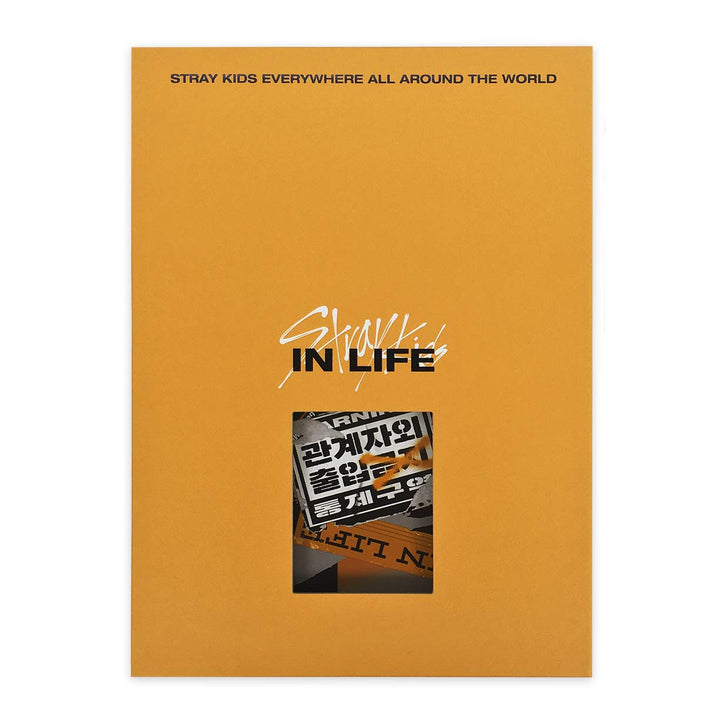 STRAY KIDS 1st Repackage Album - IN生 (IN LIFE) [ B type. ] CD + Photobook + Photocards + Postcard +
