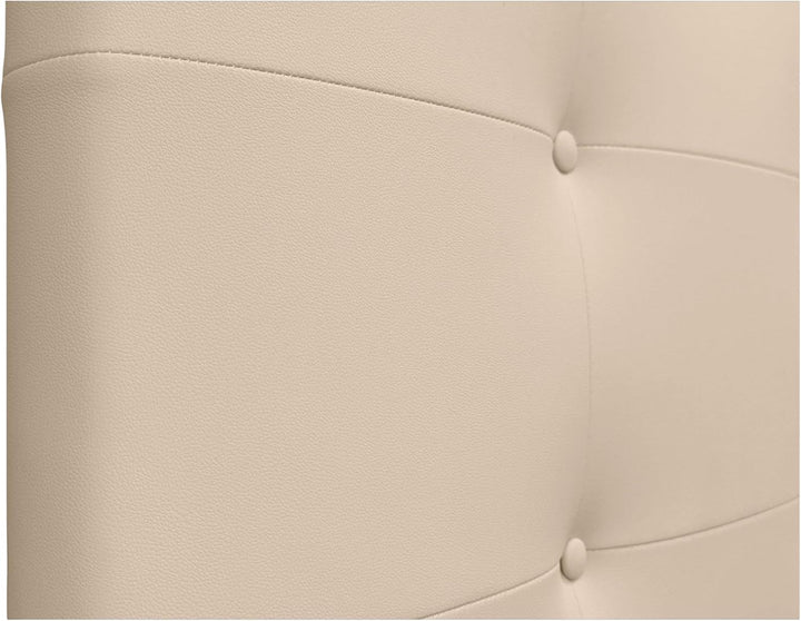 DHOME Kopfteil, gepolstertes Bett Kopfteil 8cm dick. Gepolstertes Kopfteil ACUALINE Stoff und Kunstl