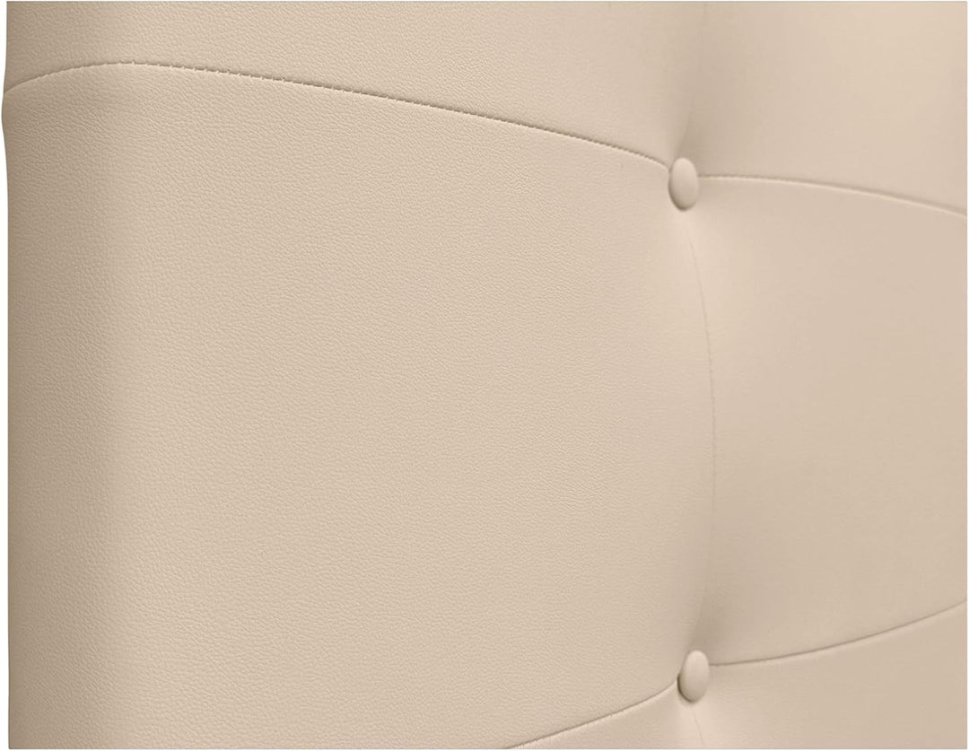 DHOME Kopfteil, gepolstertes Bett Kopfteil 8cm dick. Gepolstertes Kopfteil ACUALINE Stoff und Kunstl