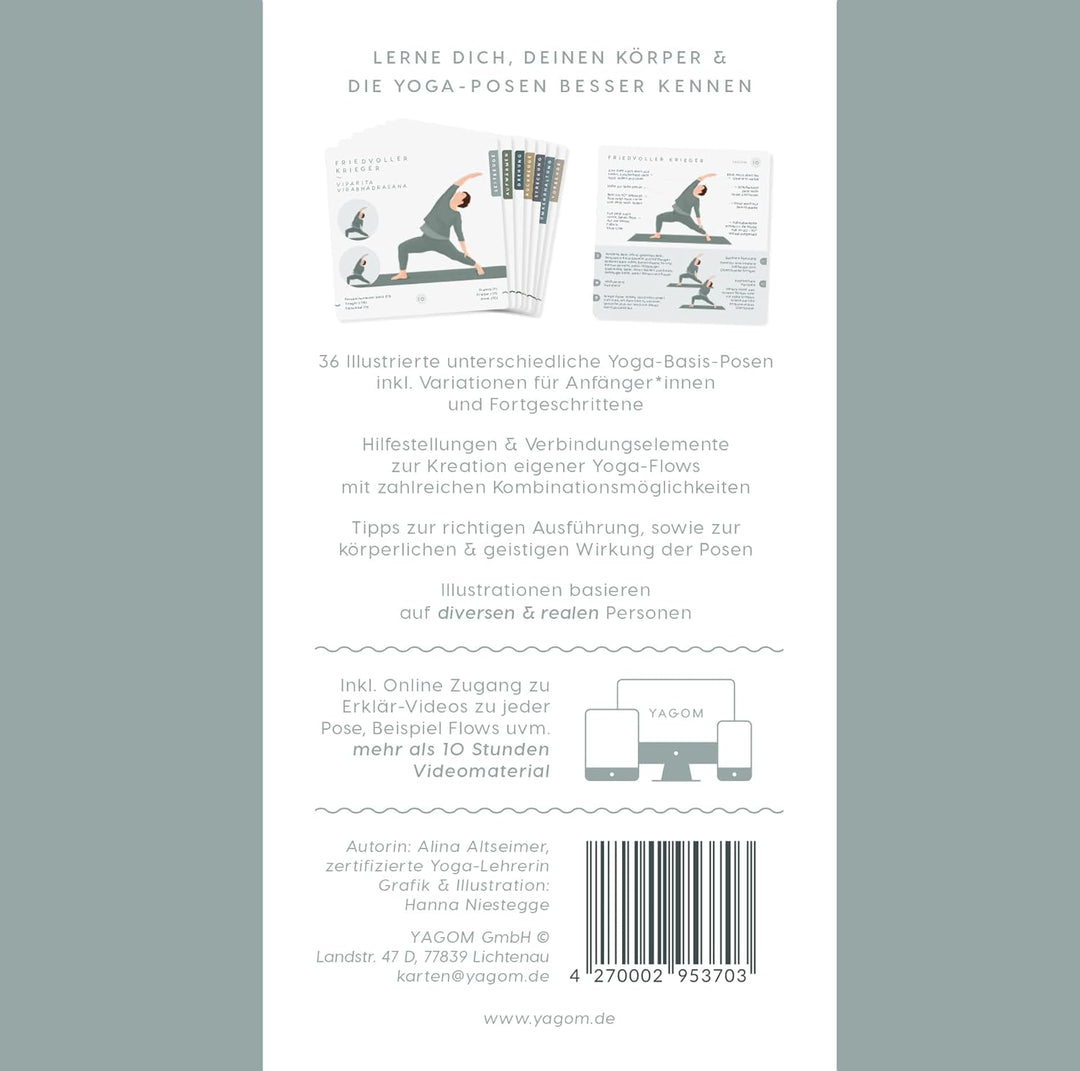 Yoga Karten Basis-Set 1 Set