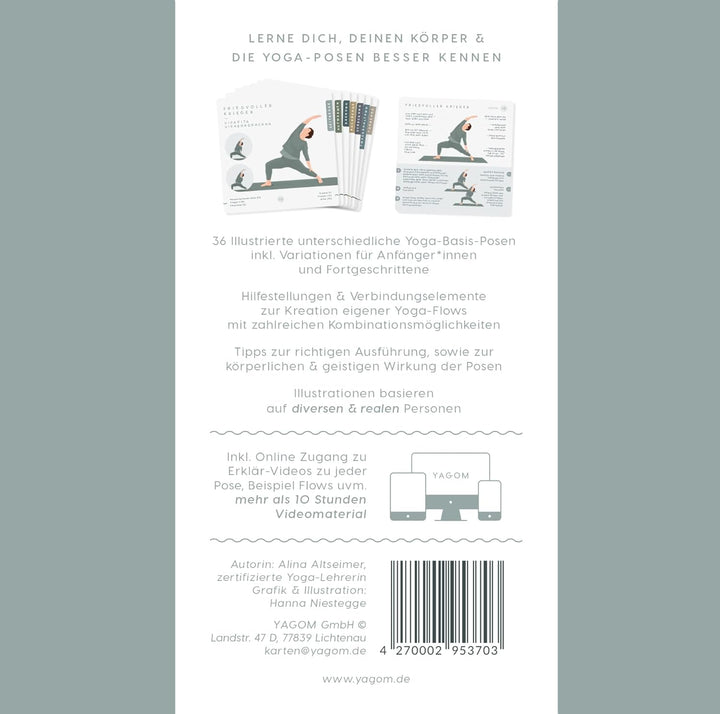 Yoga Karten Basis-Set 1 Set
