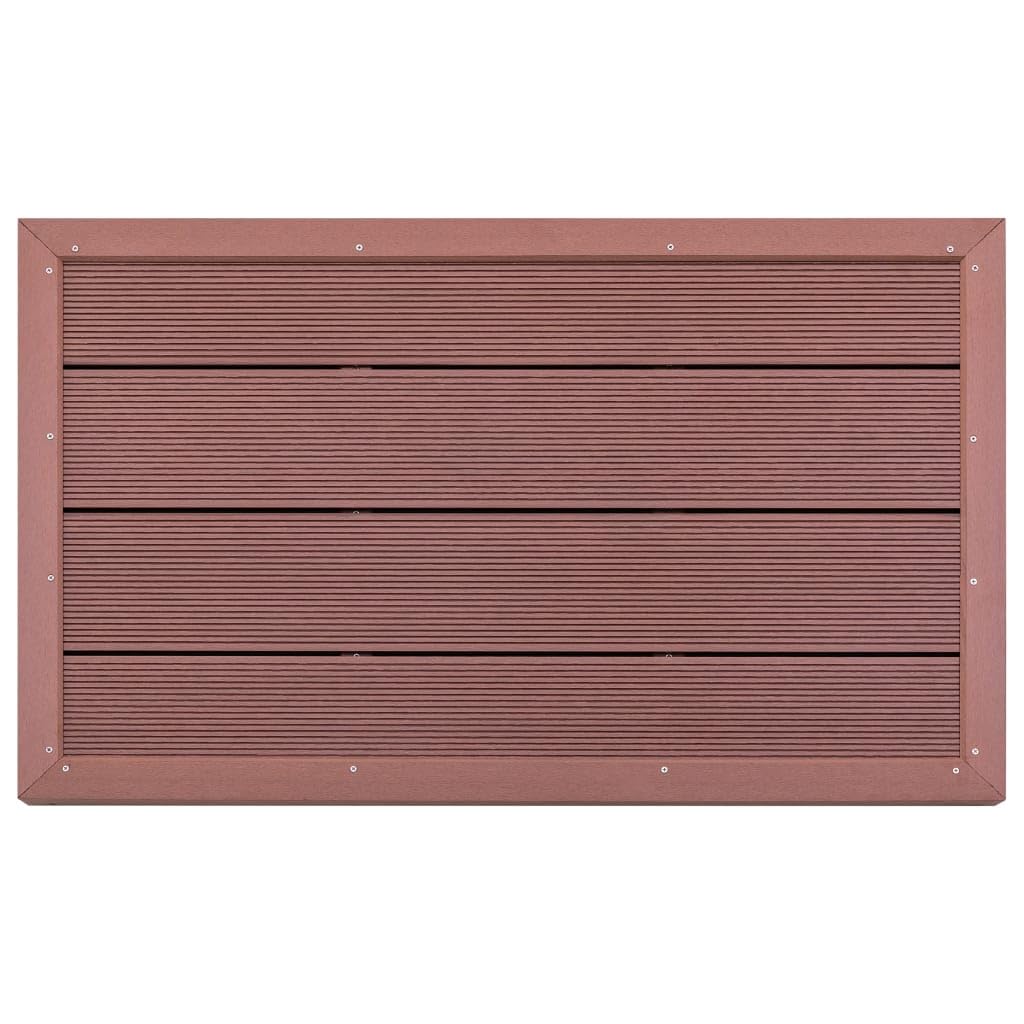 vidaXL Bodenelement für Solardusche rutschfeste Oberfläche Unterseite Bodenplatte Pool Gartendusche