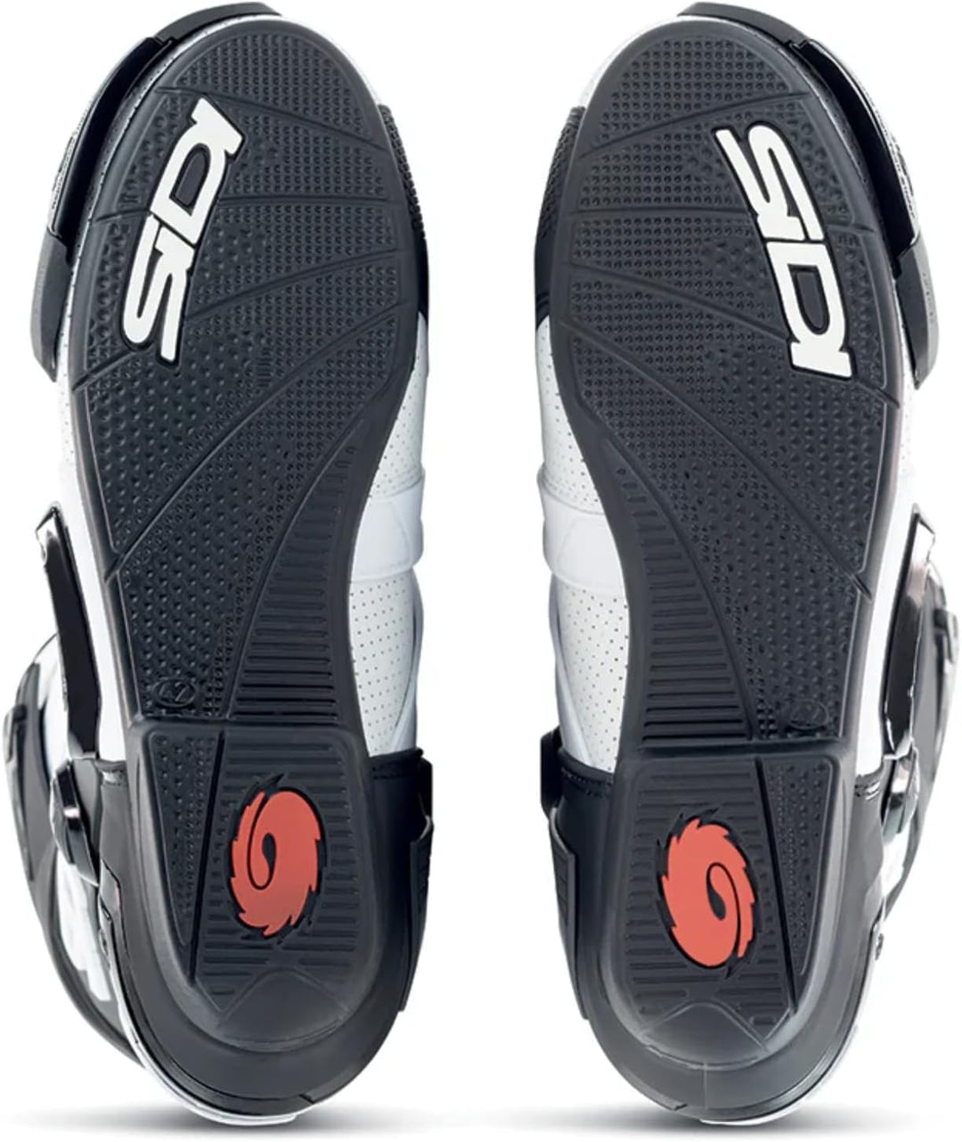 Sidi Unisex Rex AirMotorradstiefel 43 EU Weiss Schwarz, 43 EU Weiss Schwarz