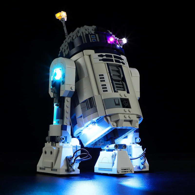 BRIKSMAX Led Licht für Lego R2-D2 75379 - Compatible with Lego Star Wars Bausteinen Modell - Ohne Le