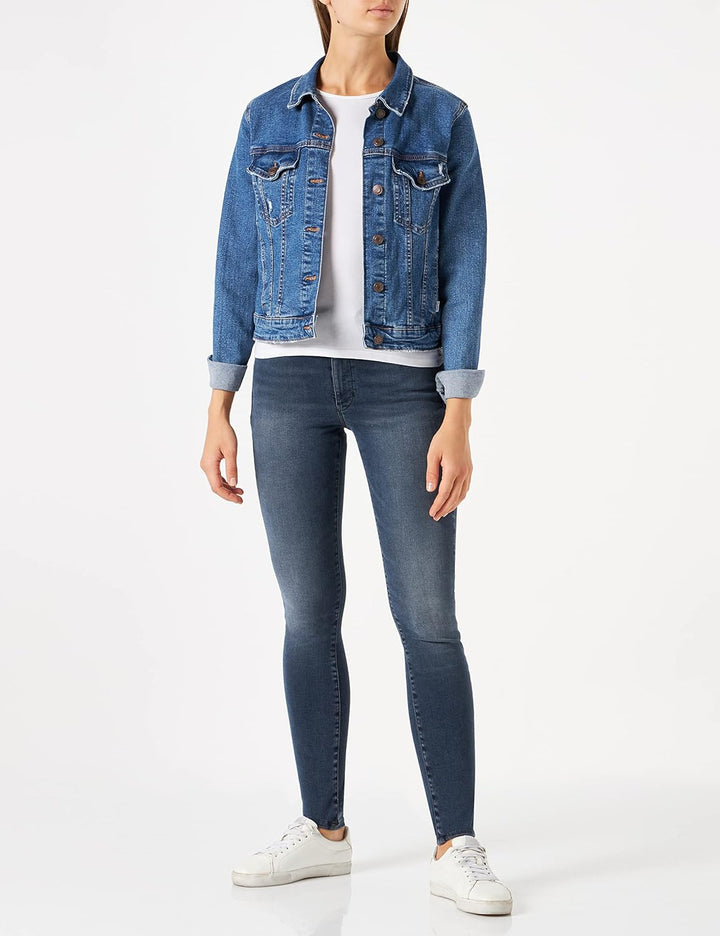 Tommy Jeans Damen Sylvia Hr Super Skny Dynrdb Hose 27W / 32L Dynm Raven Dark Blue Stretch, 27W / 32L