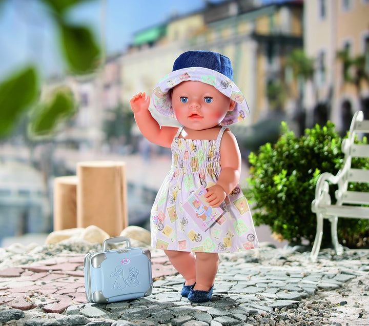 Zapf Creation 808214 - Baby Born Ich-mach-Urlaub de Luxe Set