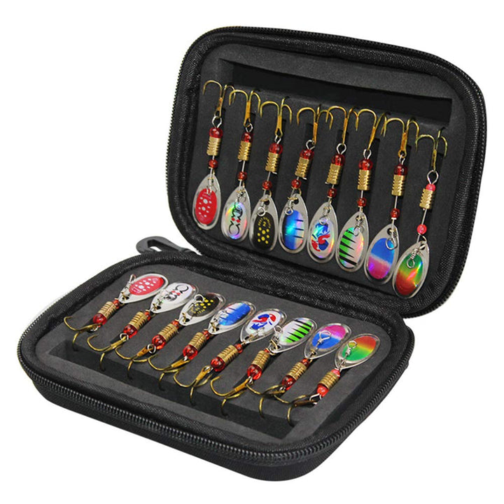 Angeln Köder Kunstköder Spinner Angeln Barsch Köder SpinnKöder Bunte Angelköder Spinner Blinker für