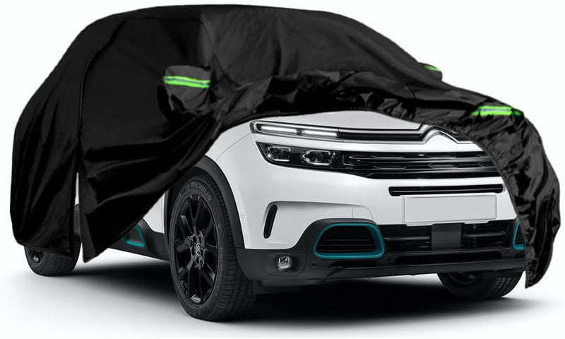 Autoabdeckung Wasserdicht Passend für Citroen C5 Aircross 2018-2023, Atmungsaktiv Vollgarage Autopla