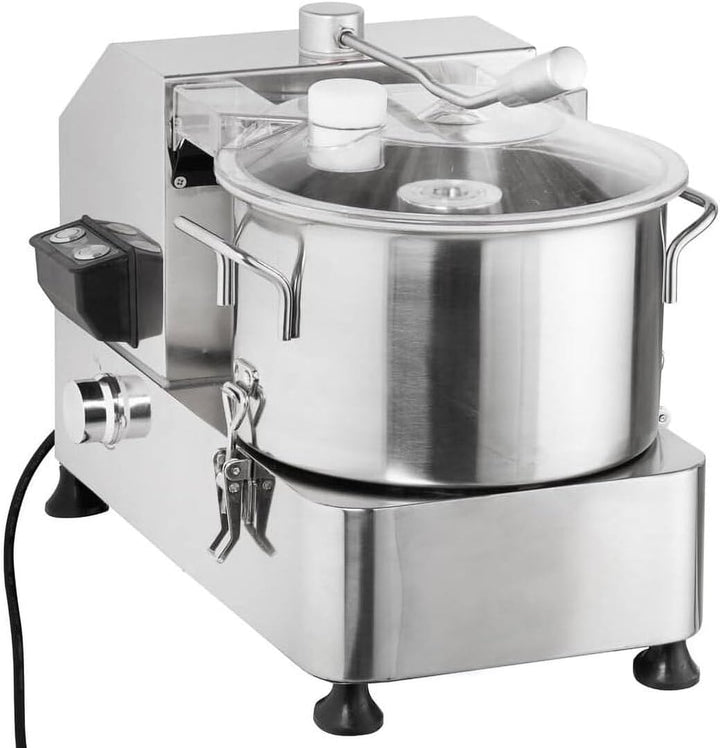 GastroHero Kutter I 9L Tischkutter I Cutter für Wurst Gemüse Brot I Edelstahl I Vegetables Cutter I