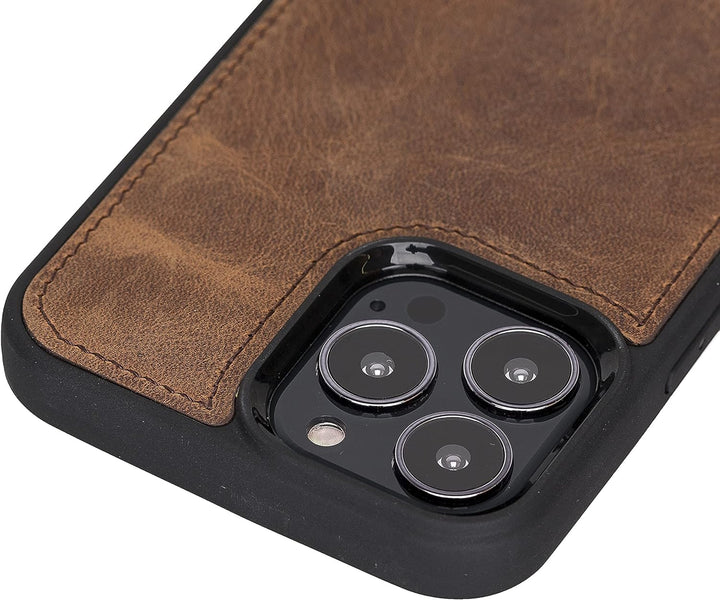 Solo Pelle Lederhülle für das iPhone 13 Pro Max in 6.7 Zoll Stanford Case Leder Hülle Ledertasche Ba