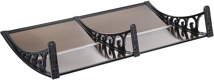 Vordach Haustür, Kunststoff, Aluminium, Pultbogenvordach, Überdachung, Transparent, Fenster Markisen