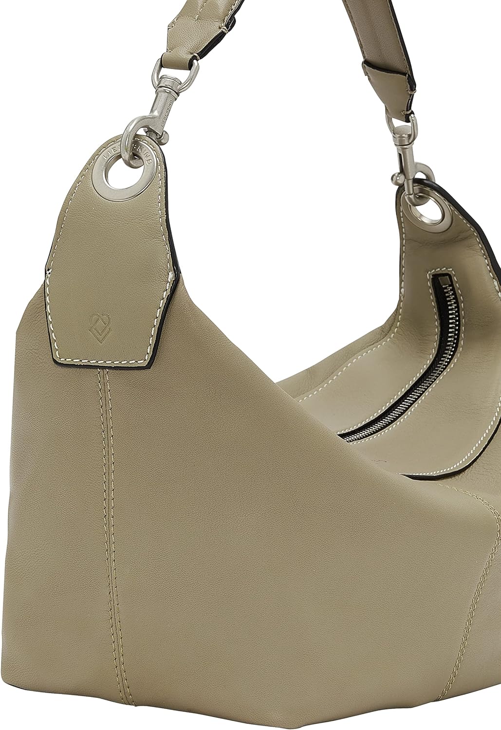 Liebeskind Damen Liza Hobo S French Grey, French Grey