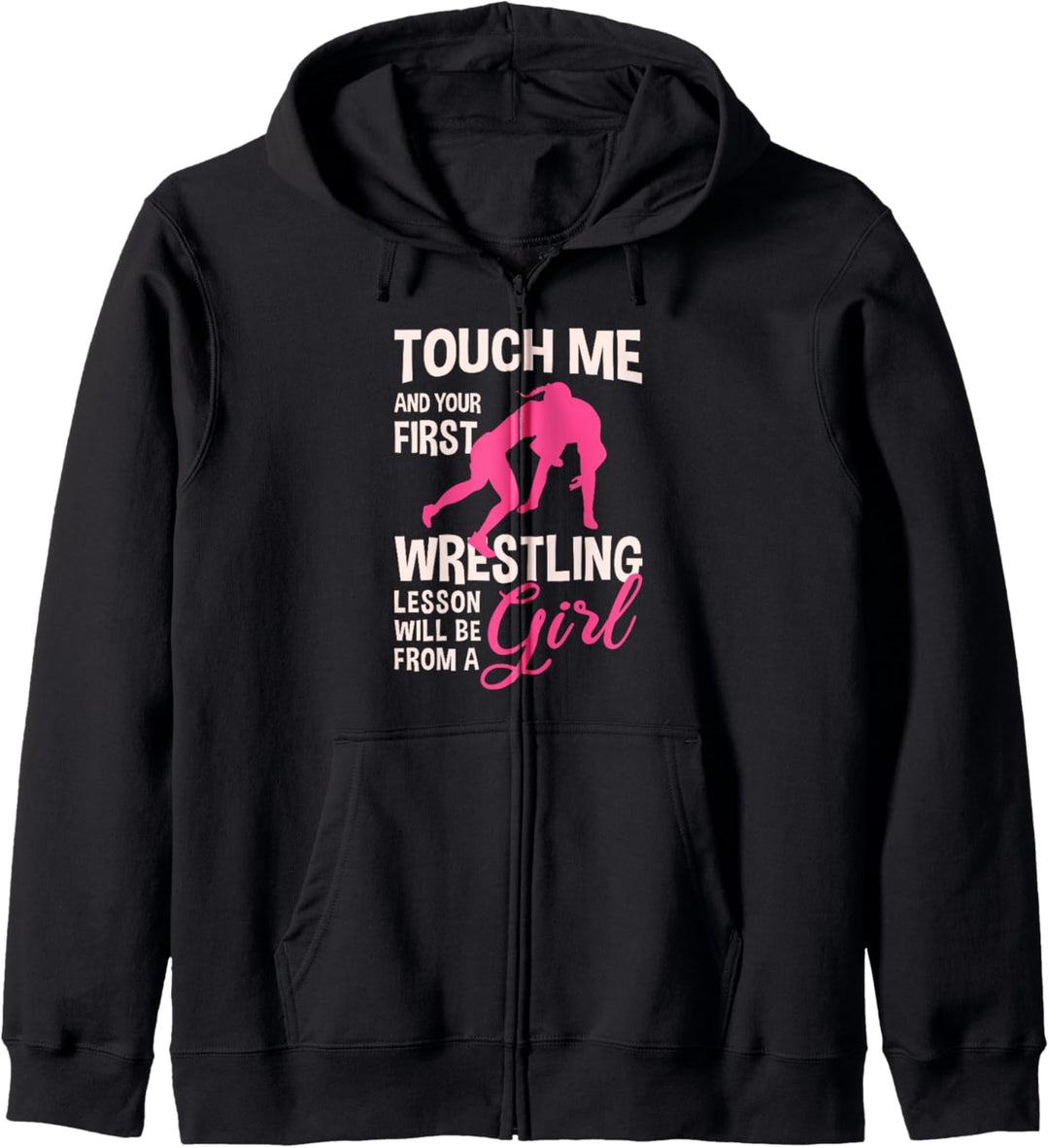 Ringen Catchen Sportart Schaukampf Wrestling Kapuzenjacke