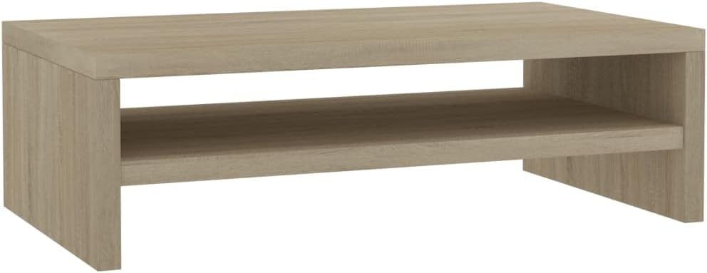 42x24x13 cm Monitorständer Sonoma-Eiche Holzwerkstoff MonitorerhöHung BildschirmerhöHung Monitor Stä