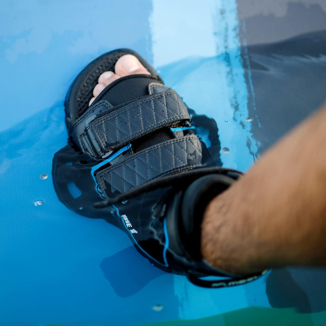 Mesle Wakeboard-Bindung Fuse, Klettverschluss Boots, Open Toe, S-M L-XL, L-XL