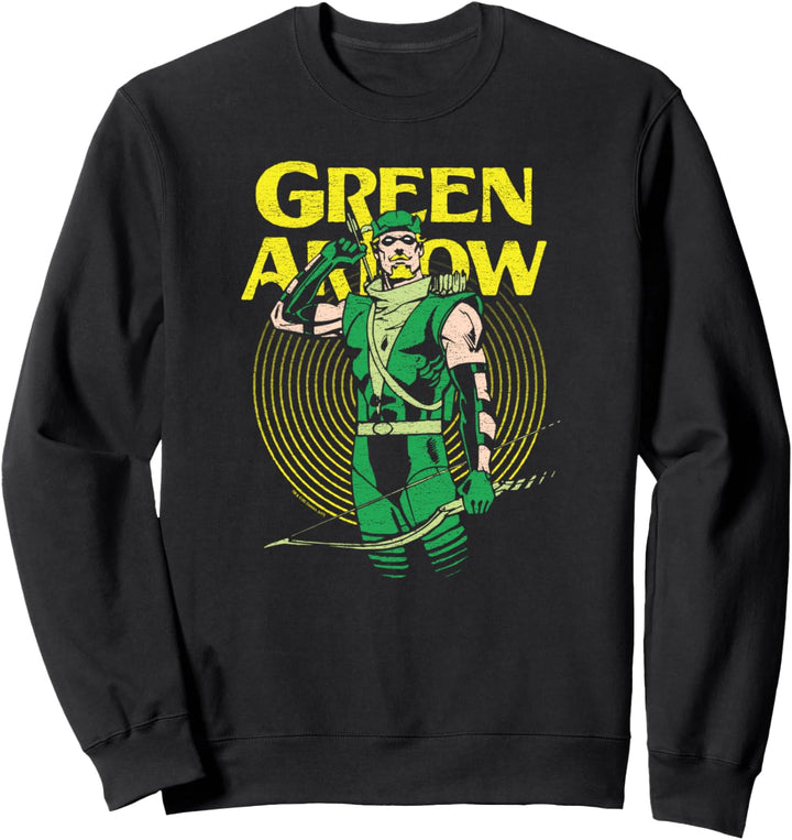 Green Arrow Pull Sweatshirt