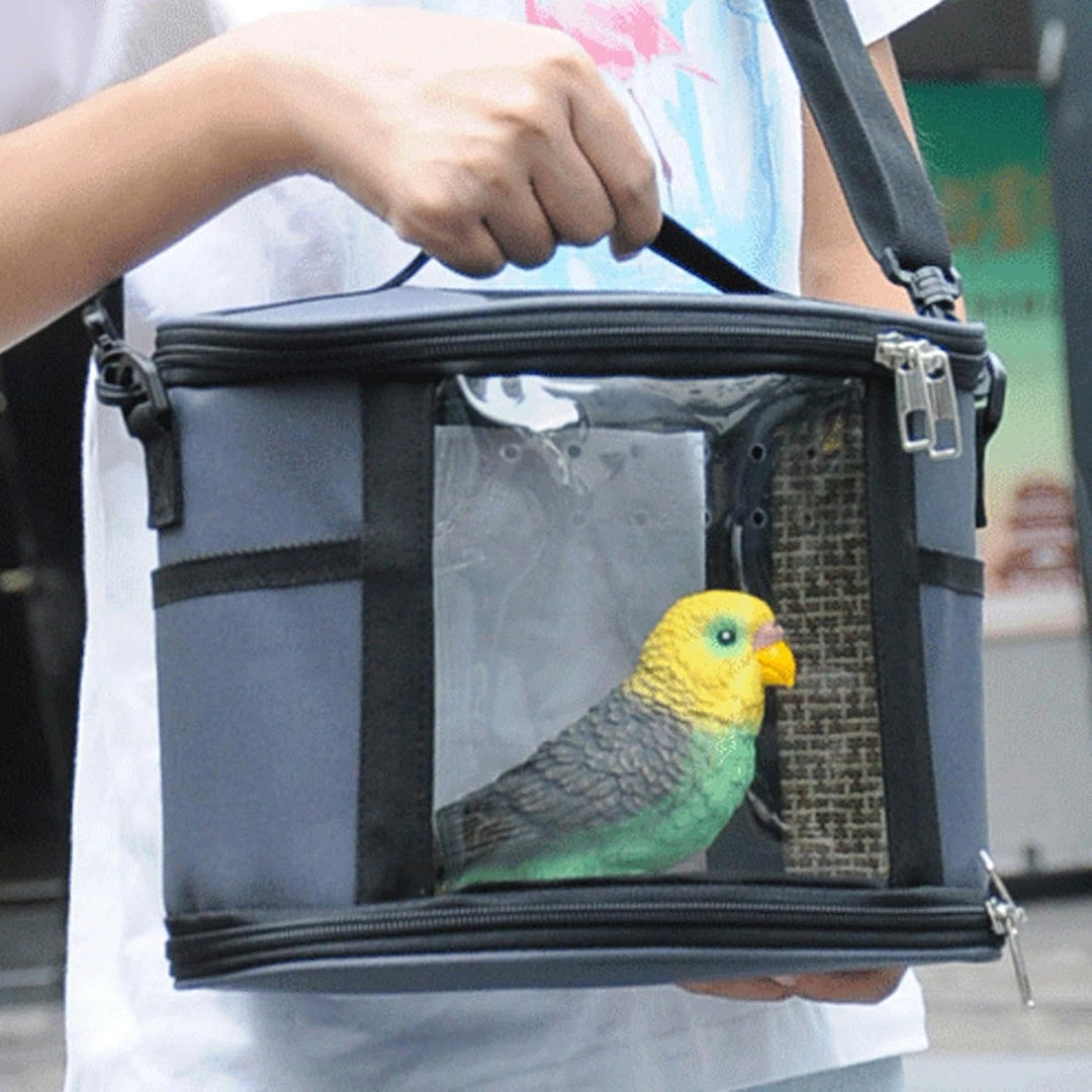 Papageientransportbox - Tragebeutel Für Papageien - Schultertasche für Wellensittiche Nymphensittich