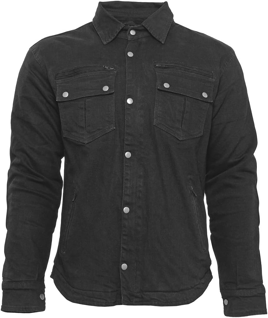 Bores Driver Motorrad Hemd (Black,M)