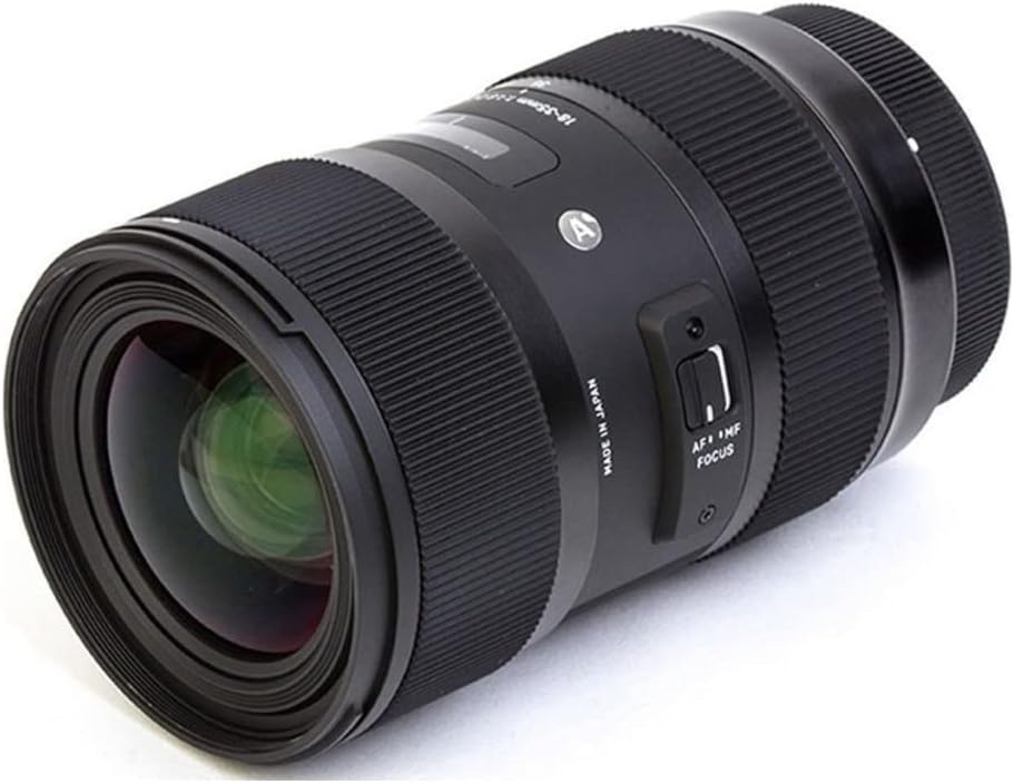 Sigma 18-35mm F1,8 DC HSM Art Objektiv für Nikon F Objektivbajonett für Nikon Single, für Nikon Sing