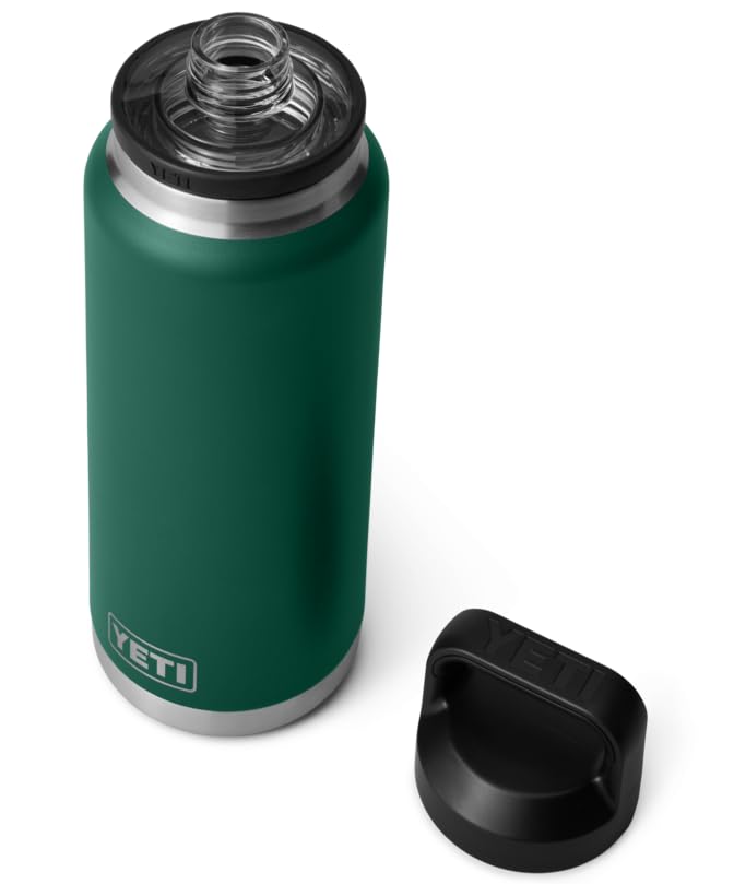 YETI Rambler Flasche Mit Chug-Verschluss, Black Forest Green, 36 oz (1 L), Black Forest Green
