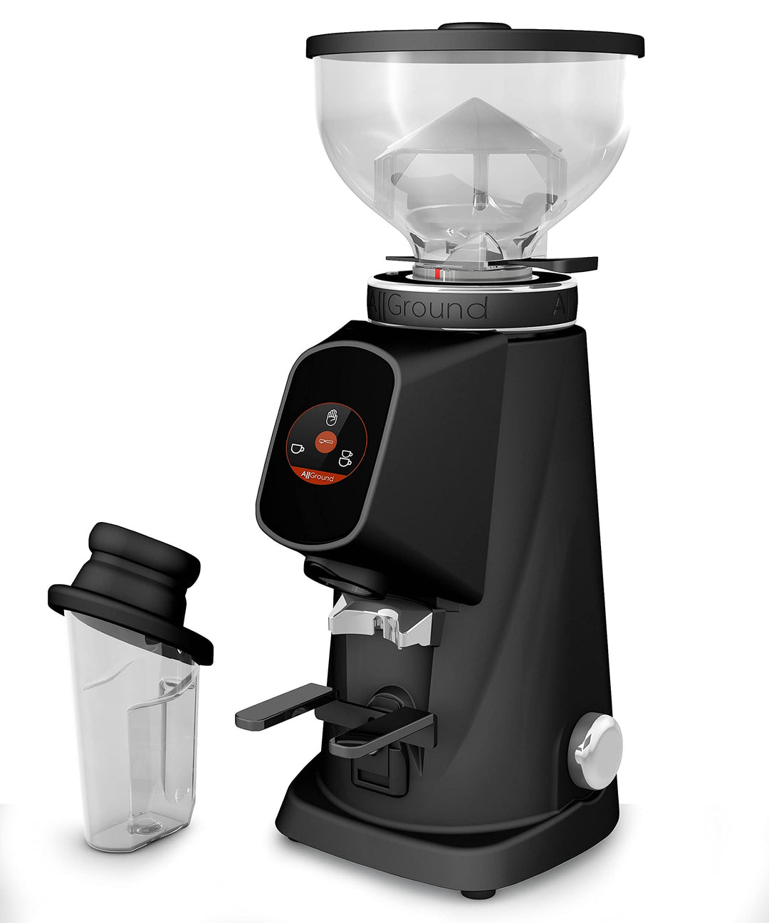 Fiorenzato AllGround Kaffeemühle Vantaschwarz, Dark-T Titan Mahlwerk
