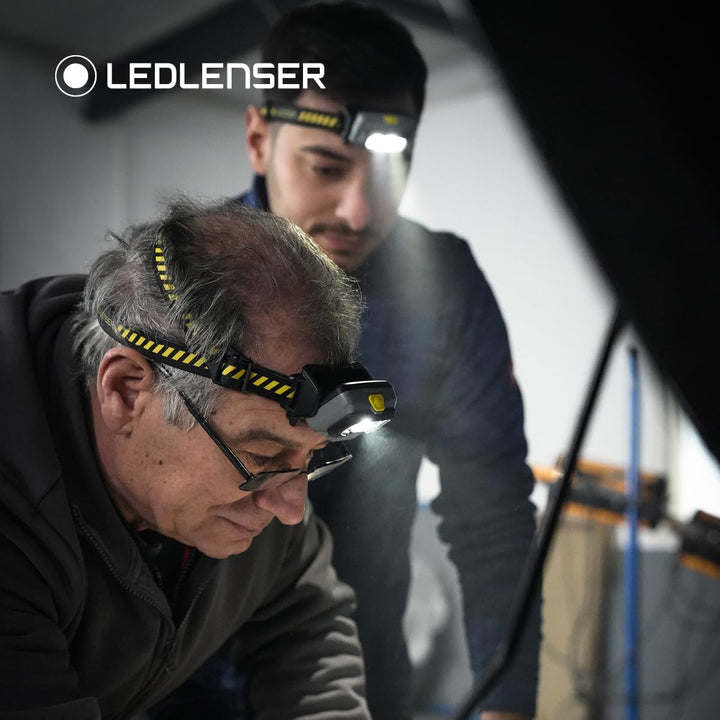 Ledlenser HF6R Work Stirnlampe Led wiederaufladbar | LED Kopflampe 800 Lumen | Adventure Headlights