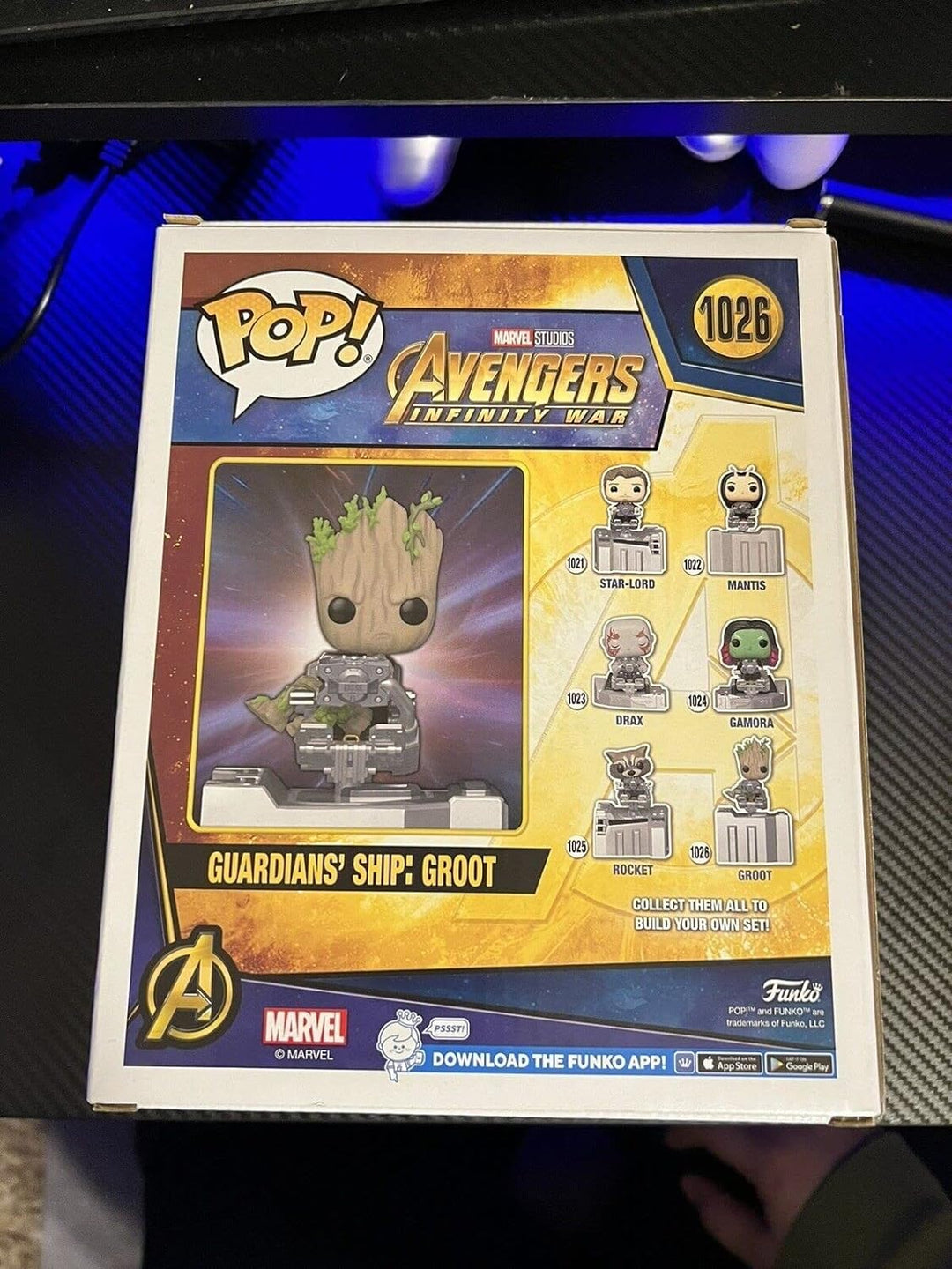 Funko Pop! Deluxe: Marvel Avengers Infinity War - Guardians' Ship: Groot (Special Edition) #1026 Bob