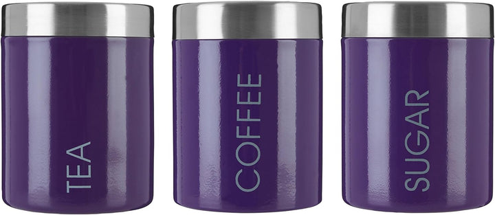 Premier Housewares Pin-up Flachmann-Set, Edelstahl, 8oz Flasche, 2Tassen, Trichter Violett, Violett