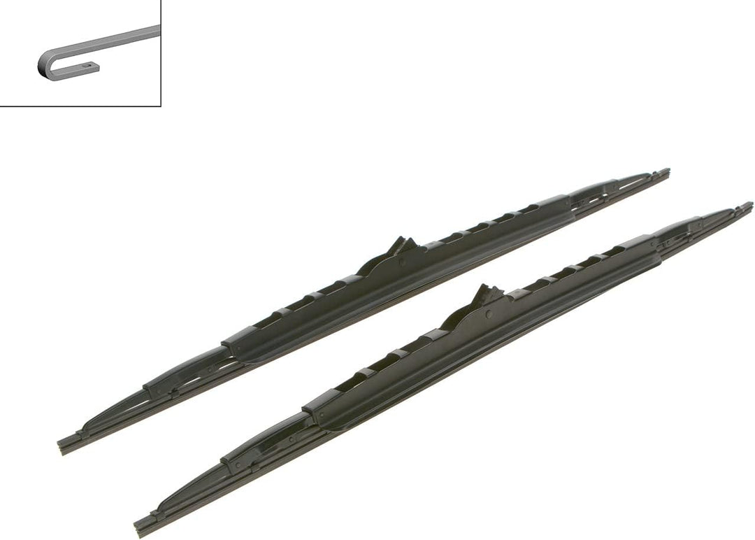 Bosch Scheibenwischer Twin Spoiler 046S, Länge: 680mm/680mm – Set für Frontscheibe 3397005046 2 Stüc