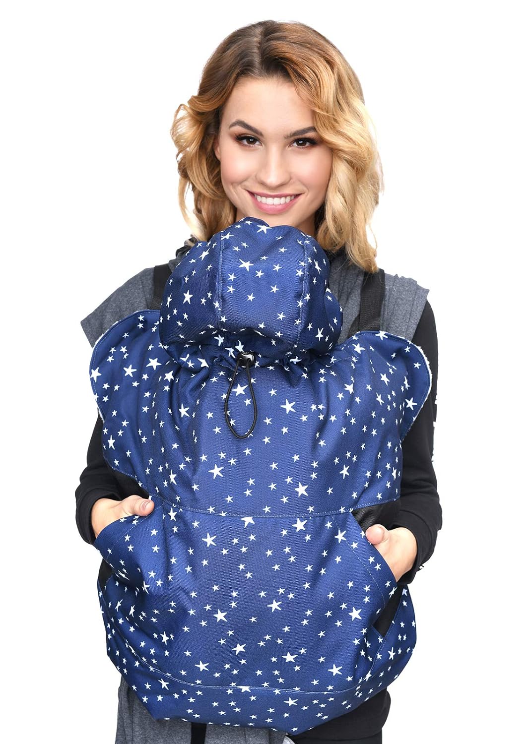 MijaCulture Tragecover, Universal Bezug für alle Babytragen und Tragetücher Baby Carrier Cape 4127 (